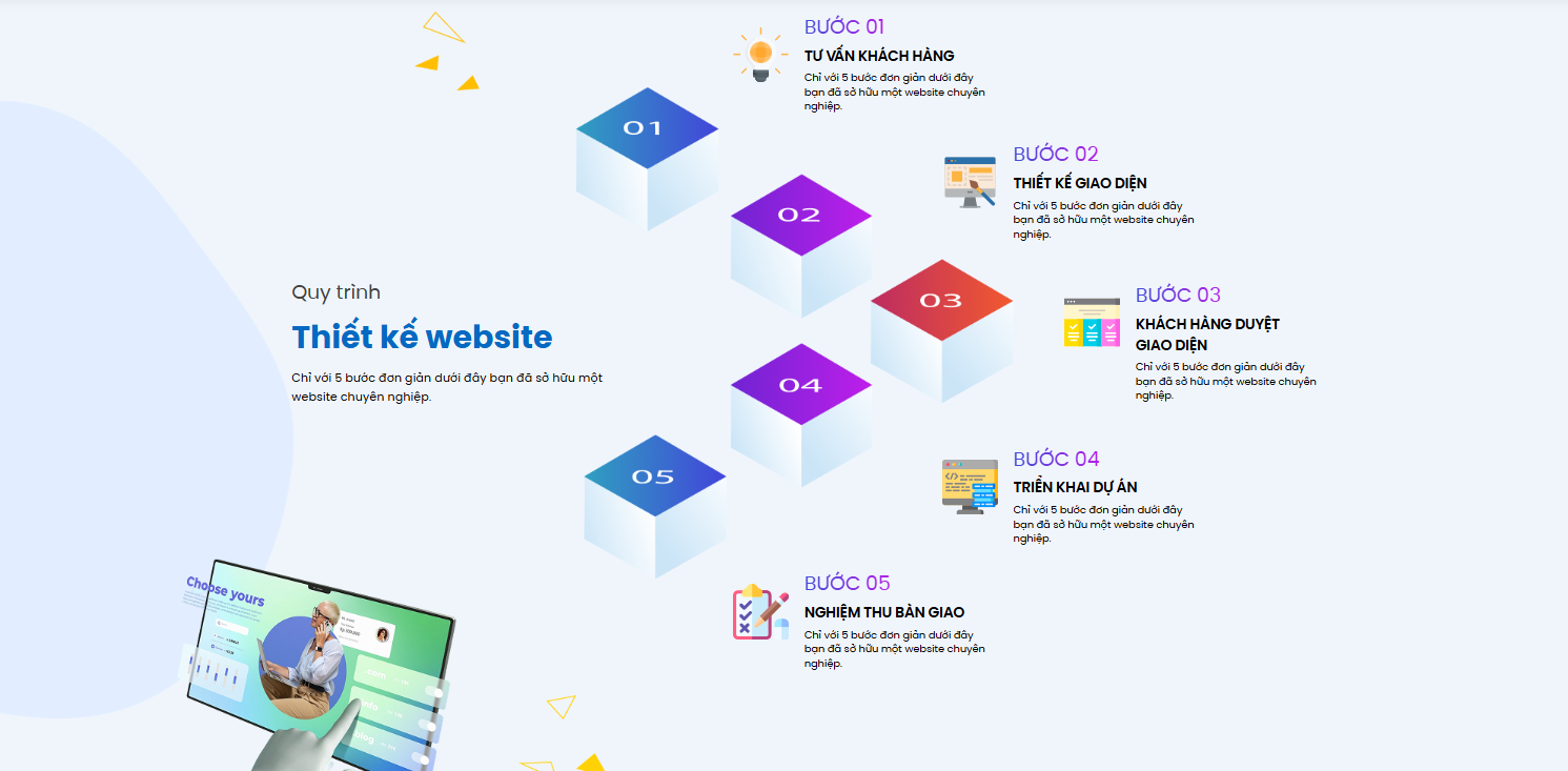 Thiết Kế Website Máy Móc Thiết Bị Ngành May