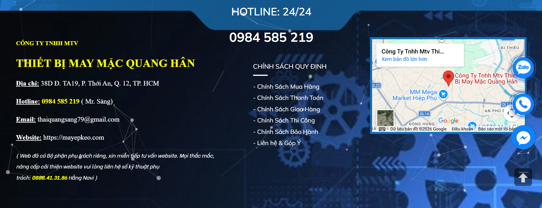 Máy Ép Keo Vải Củ Chi 