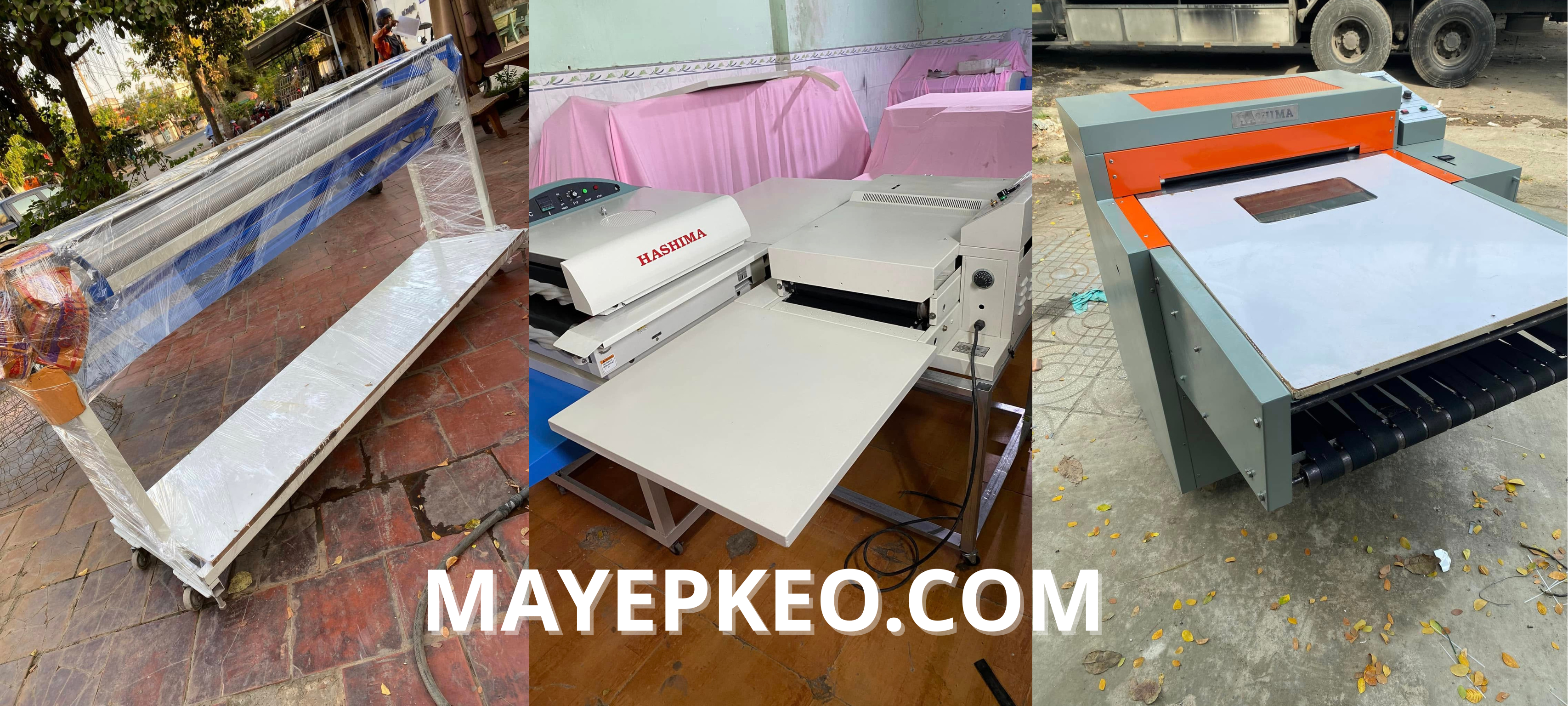 Các loại máy ép keo ngành may mặc, nên mua loại nào? Mua ở đâu giá tốt?
