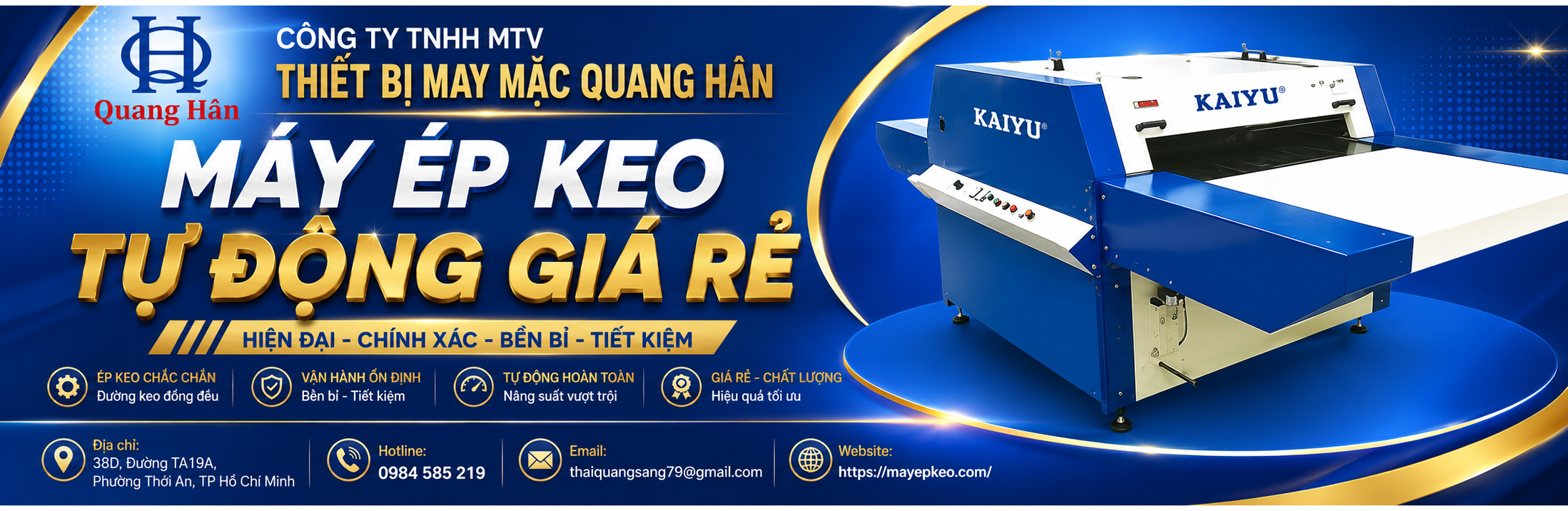 Máy Ép Keo Tự Động Giá Rẻ