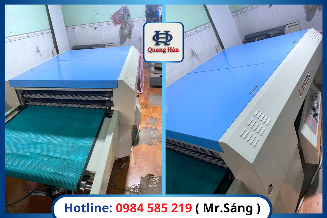 Máy Ép Keo Công Nghiệp Băng Tải Khổ Rộng Dòng Máy Ép Keo Quang Hân Chính Hãng