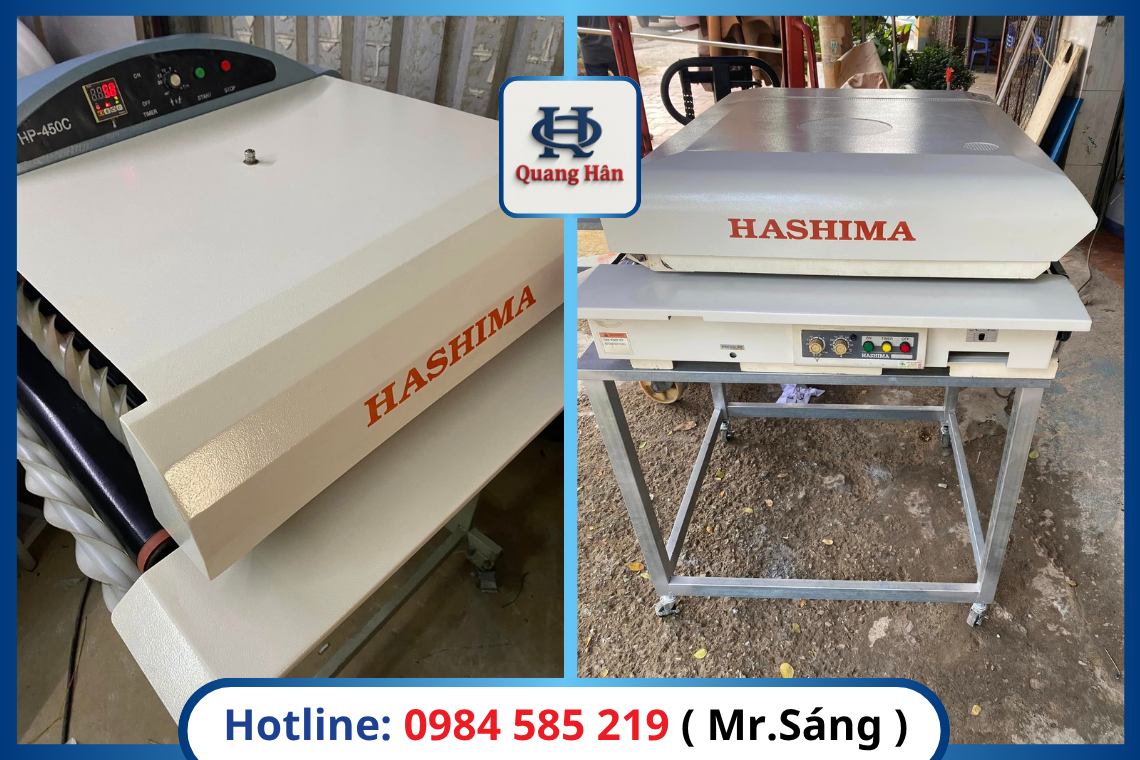 Máy Ép Keo HASHIMA công nghiệp nhập khẩu bởi Máy Ép Keo Quang Hân
