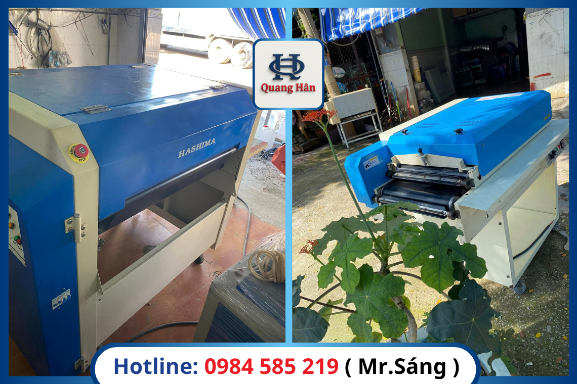 Máy Ép Keo Tự Động HASHIMA công nghiệp nhập khẩu bởi Máy Ép Keo Quang Hân