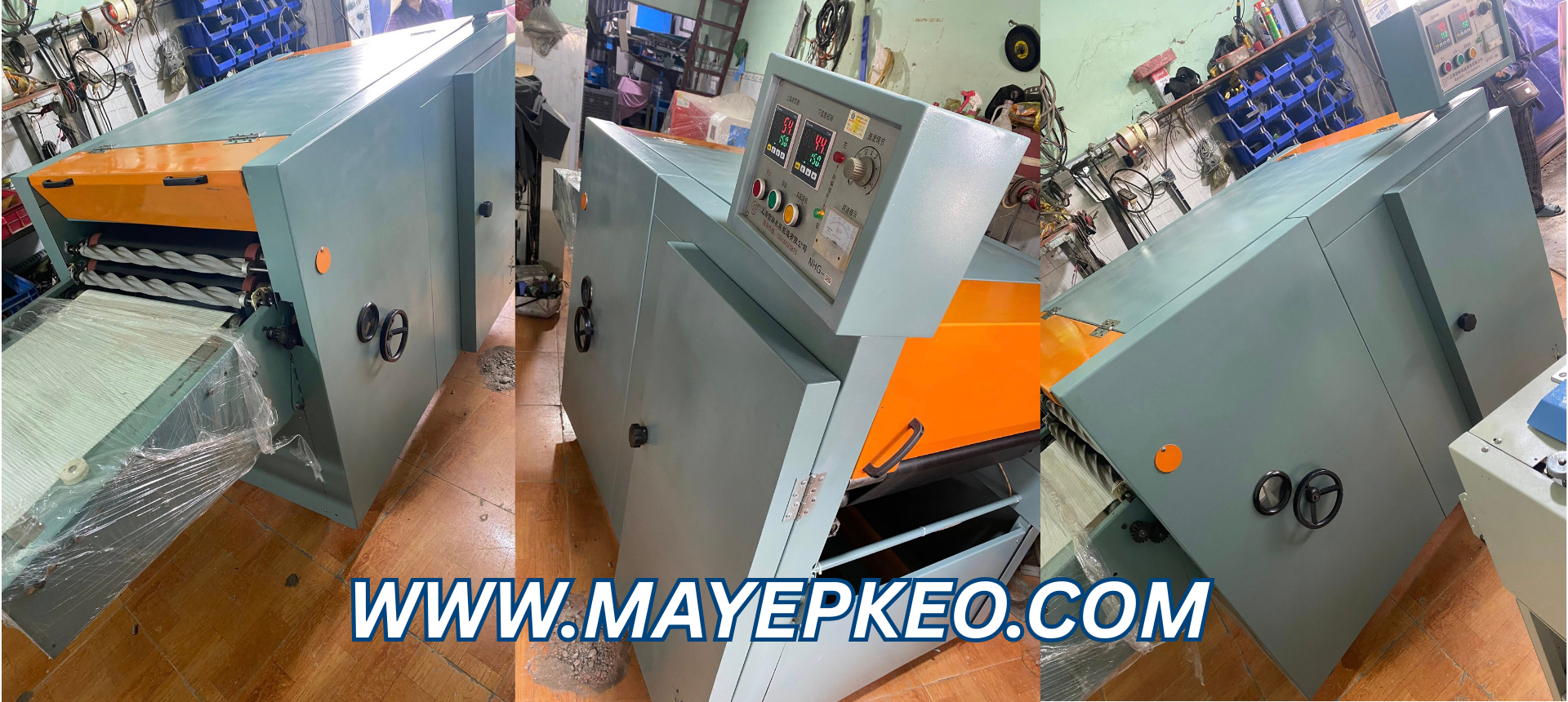 Máy Ép Keo Vải Củ Chi