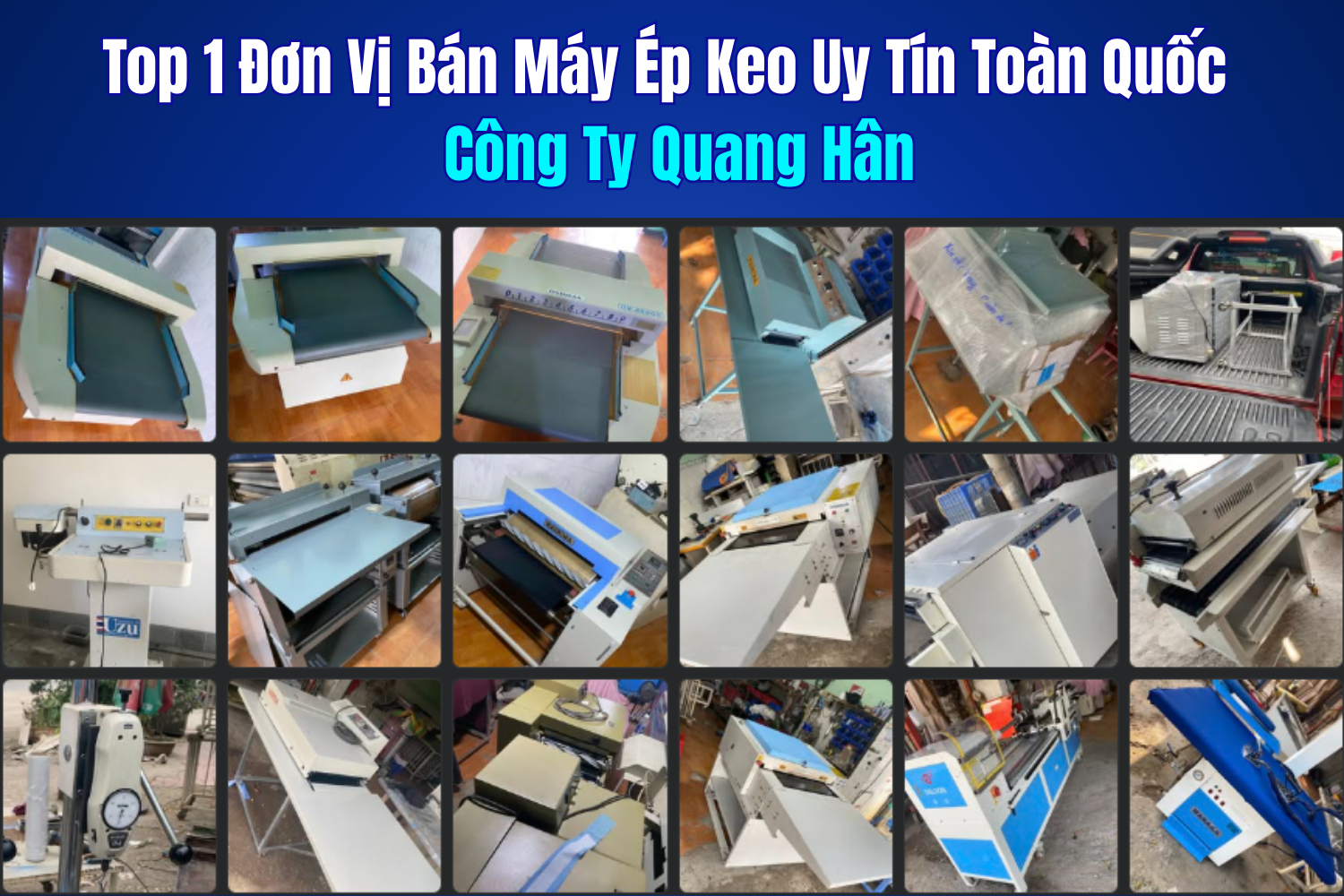 Top 1 Đơn Vị Bán Máy Ép Keo Uy Tín Toàn Quốc